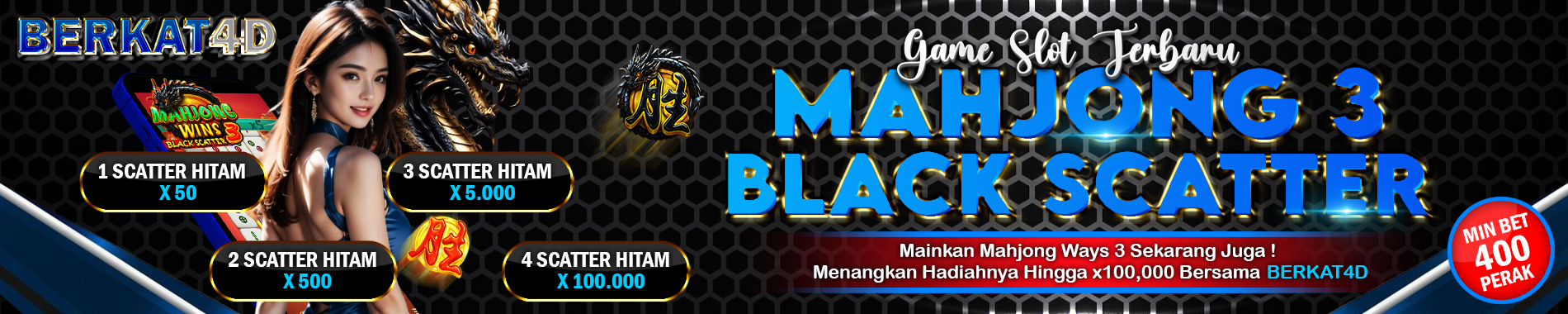 Scatter Hitam Mahjong Ways Berkat4d